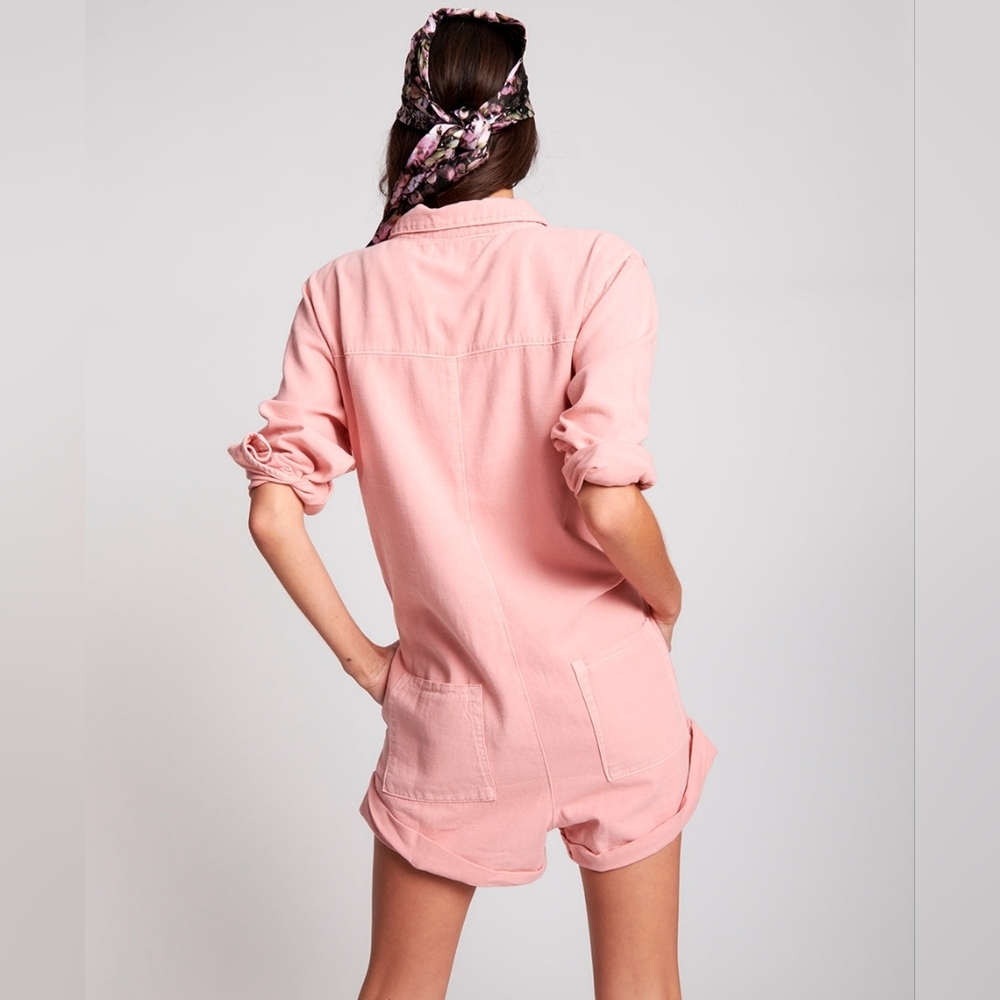 SOLD NWT $199 One Teaspoon Blush Prophecy Jumpsuit XS - Picture 4 of 4